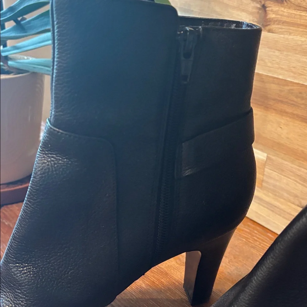 Nine & company by nine West black ultimate leather boots - Picture 4 of 4
